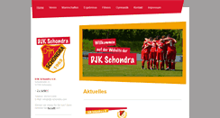 Desktop Screenshot of djk-schondra.com